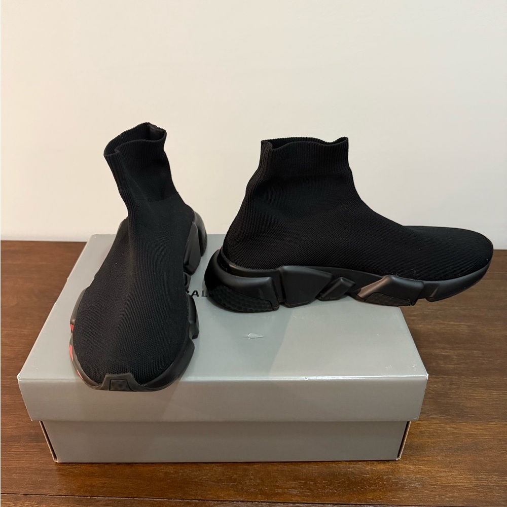 Balenciaga Speed LT Graffiti Sneaker size EU39, women’s 9, men’s 7.5 - Picture 5 of 8